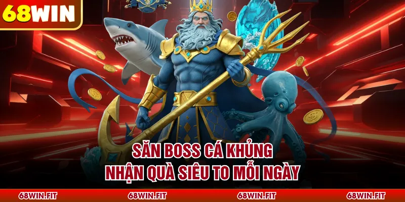 Săn boss cá khủng nhận quà siêu to mỗi ngày